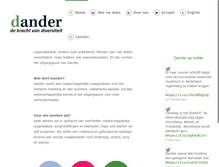 Tablet Screenshot of dander.nl